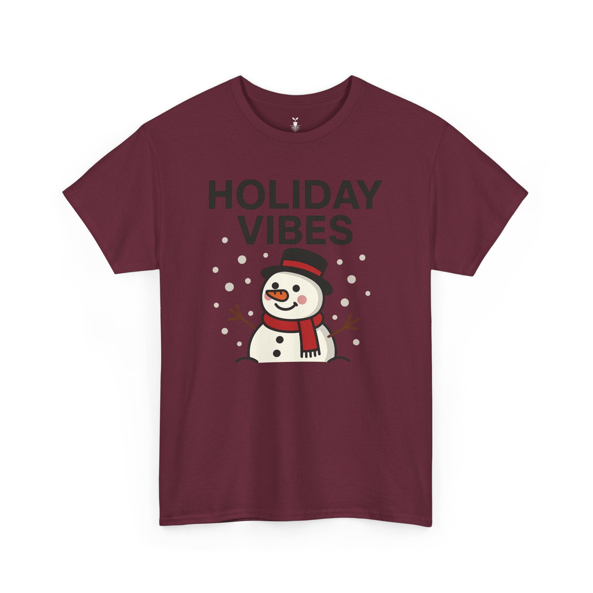 Christmas Snowman Holiday Vibes T-Shirt