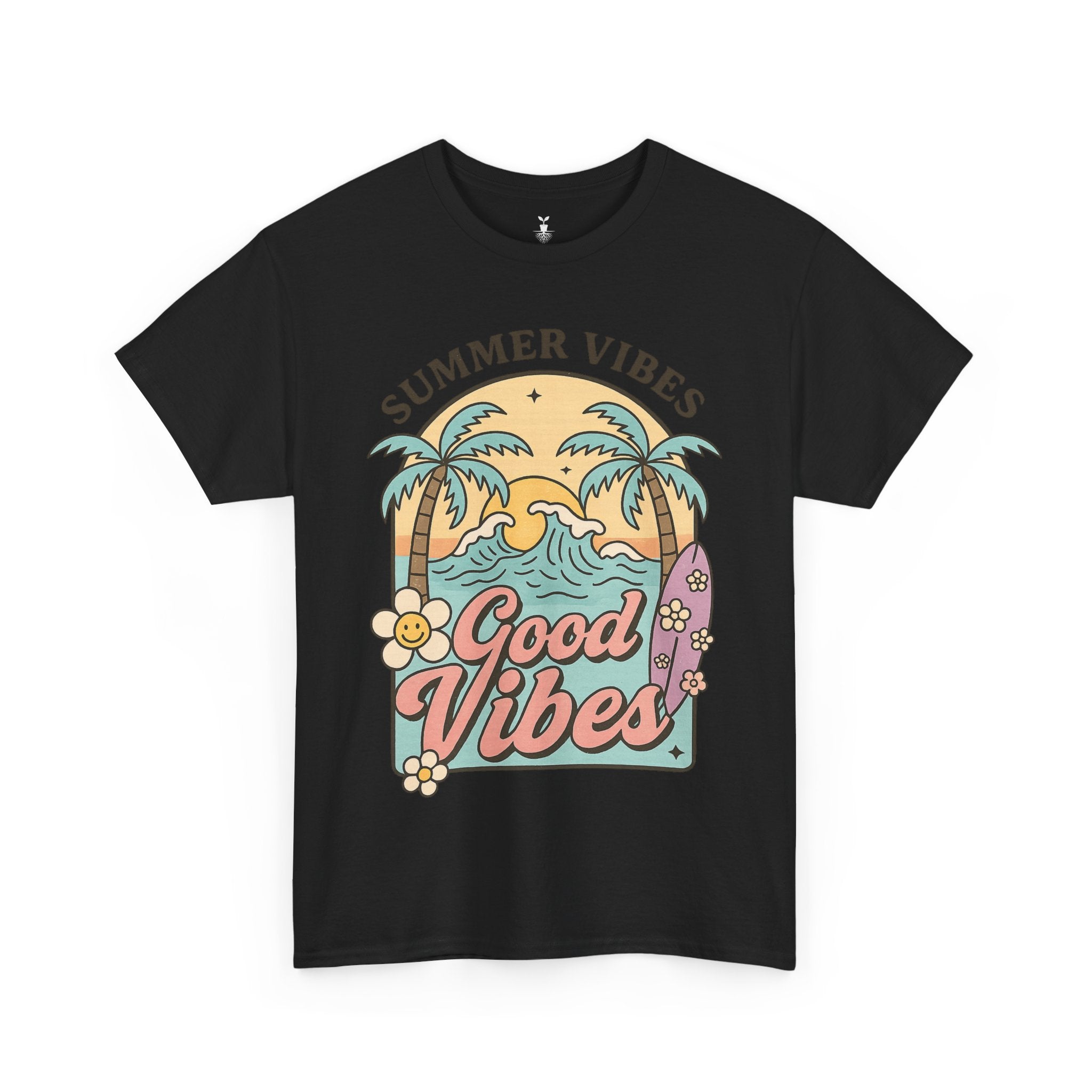 Good VIbes & Summer Vibes Surf T-Shirt
