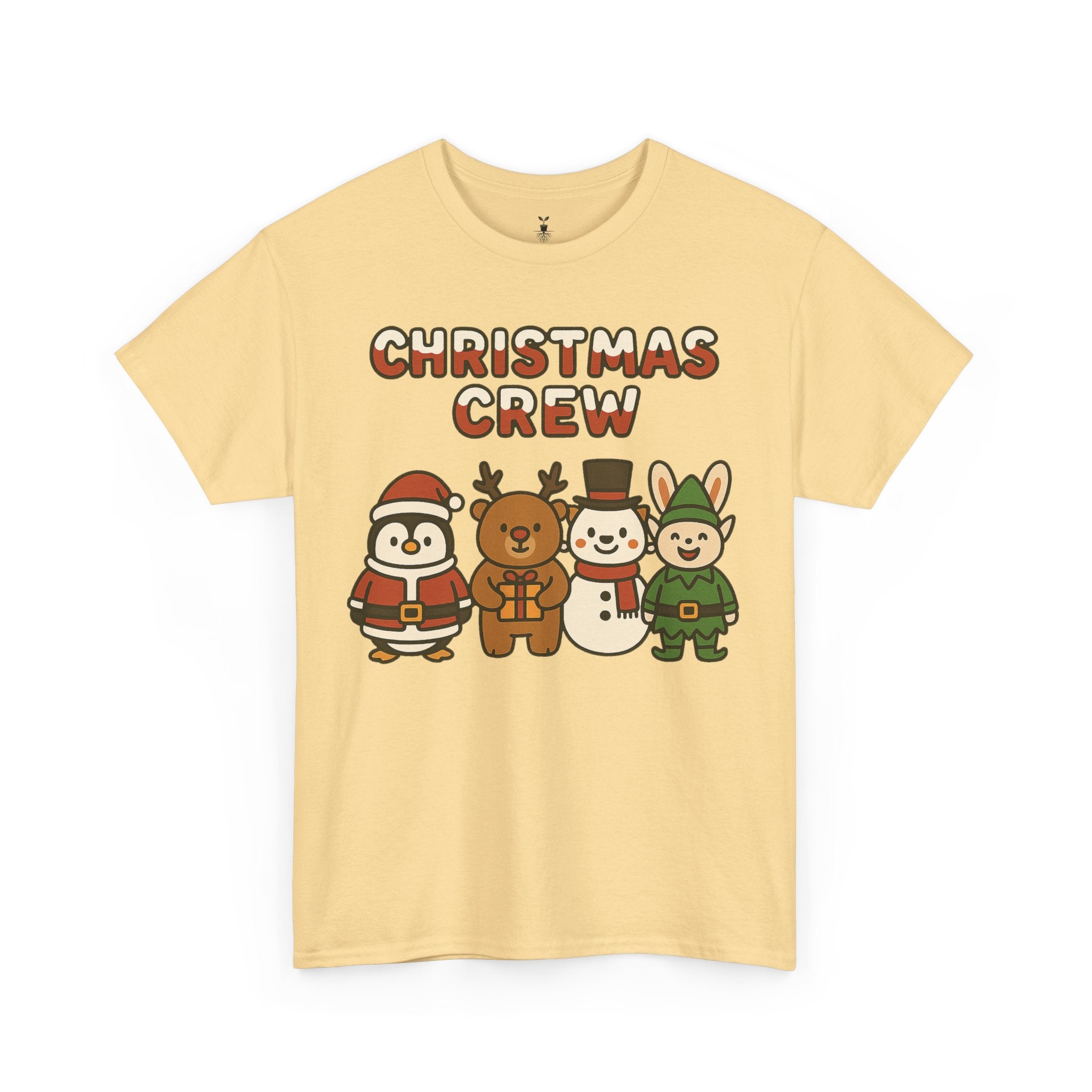 Christmas Crew Penguin Reindeer Snowman Bunny T-Shirt
