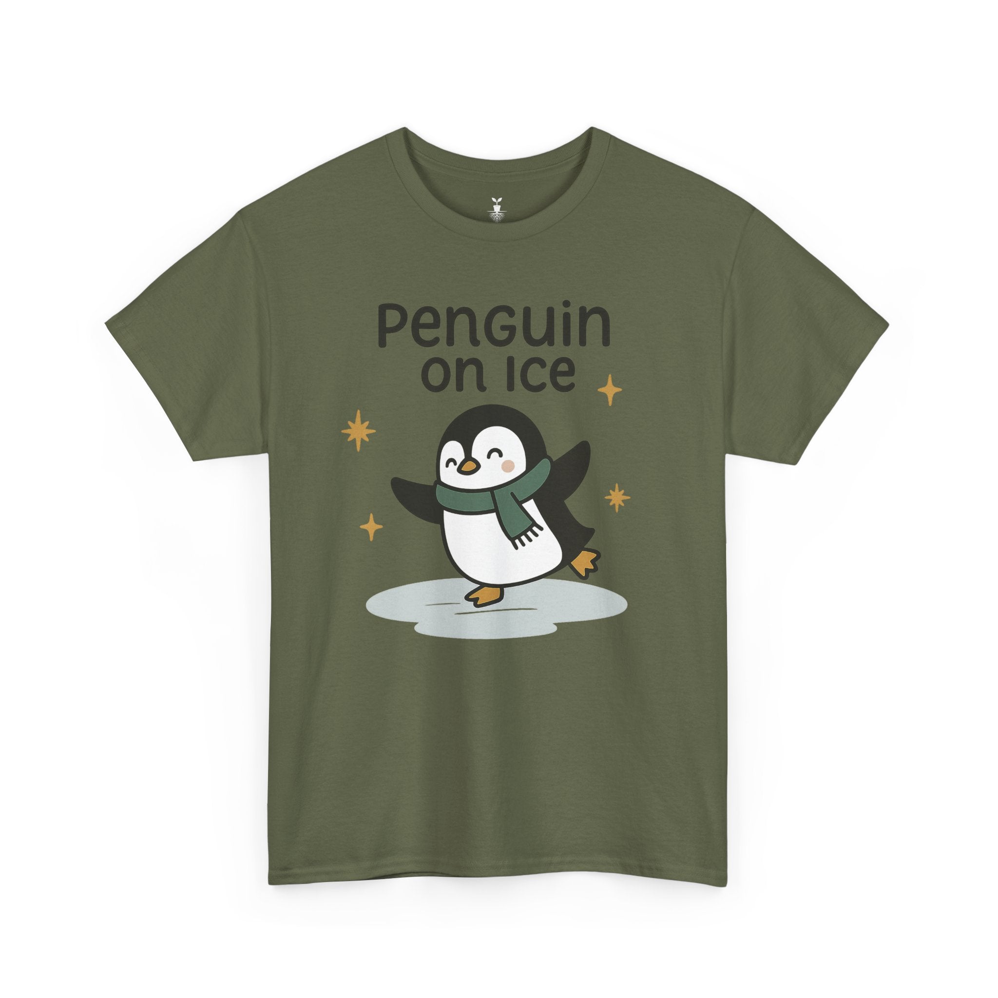 Cute Penguin on Ice T-Shirt