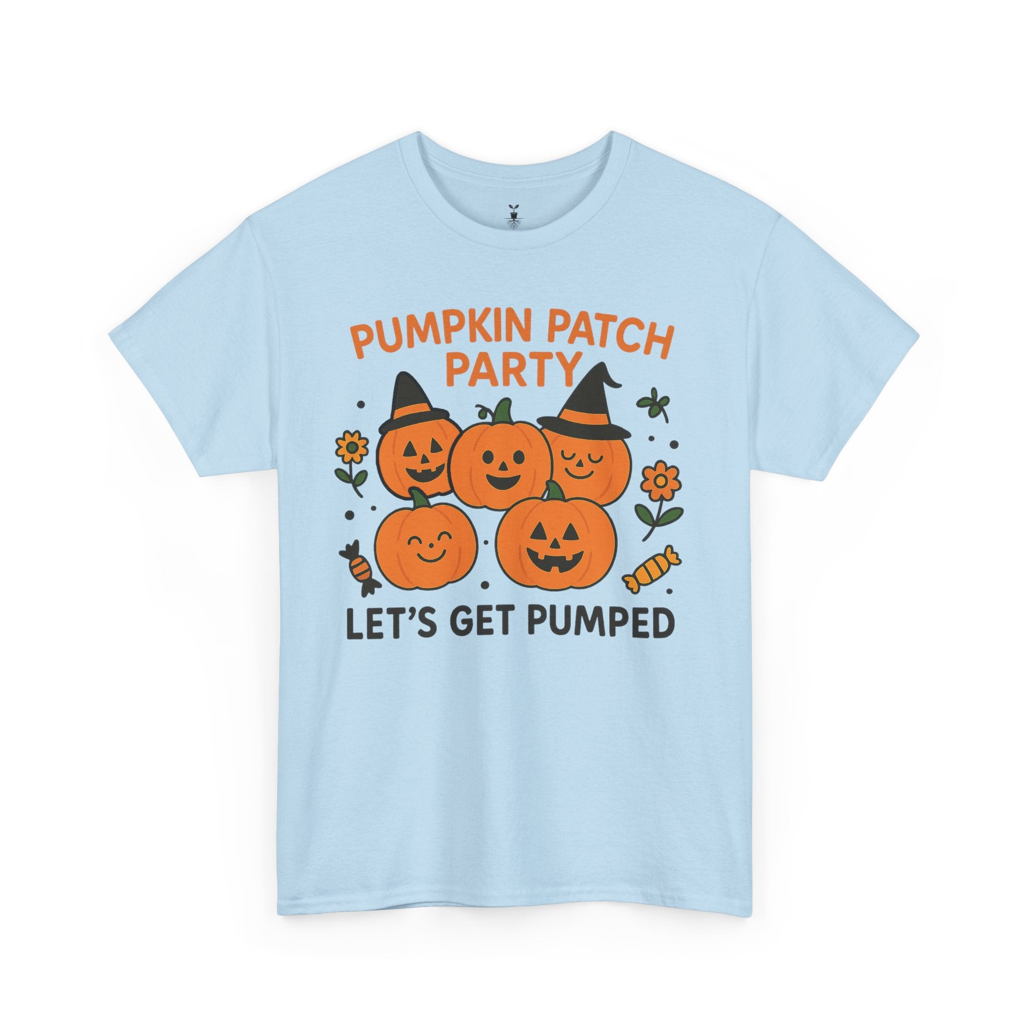 Cute Smiling Pumpkin Patch Party T-Shirt