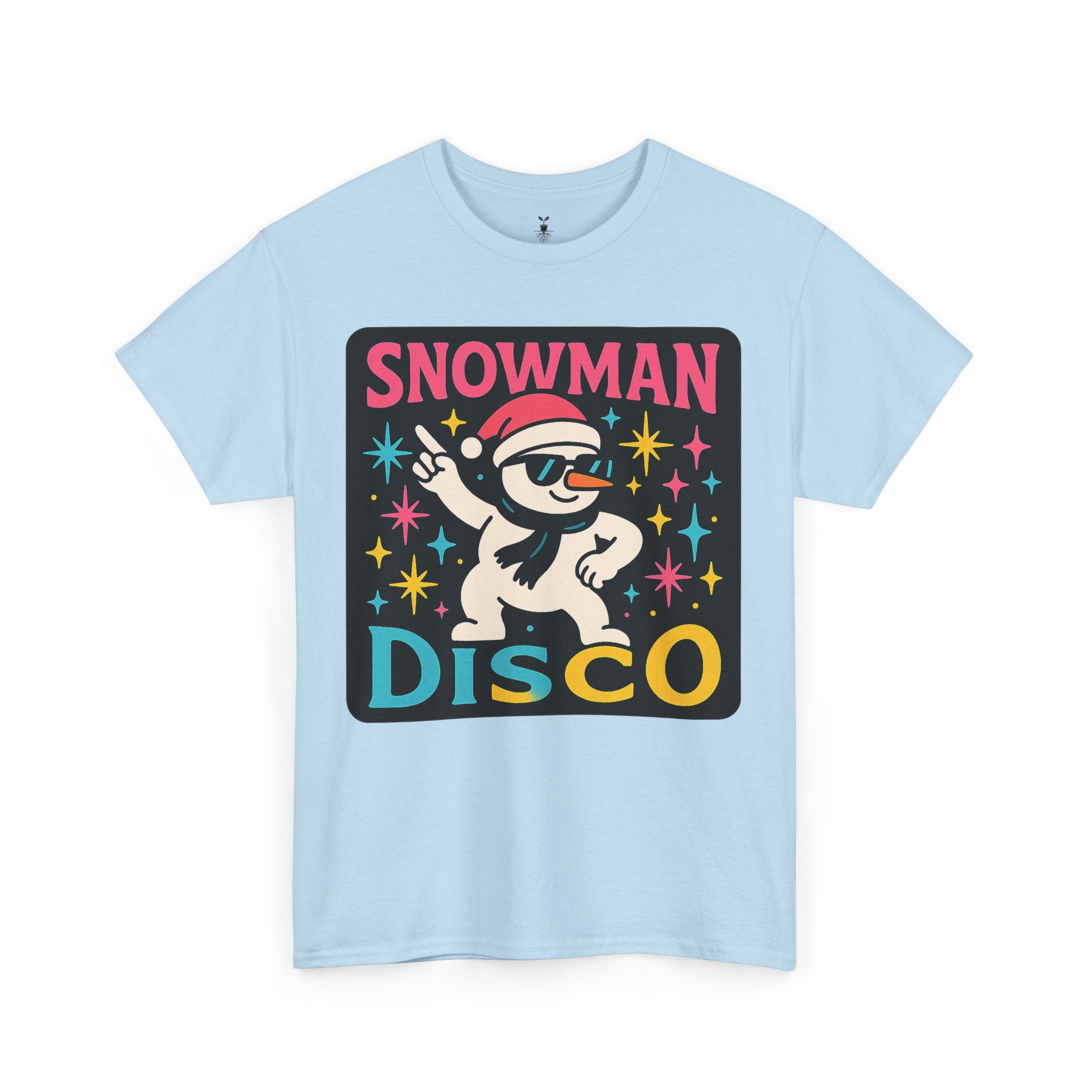 Christmast Snowman Disco T-Shirt