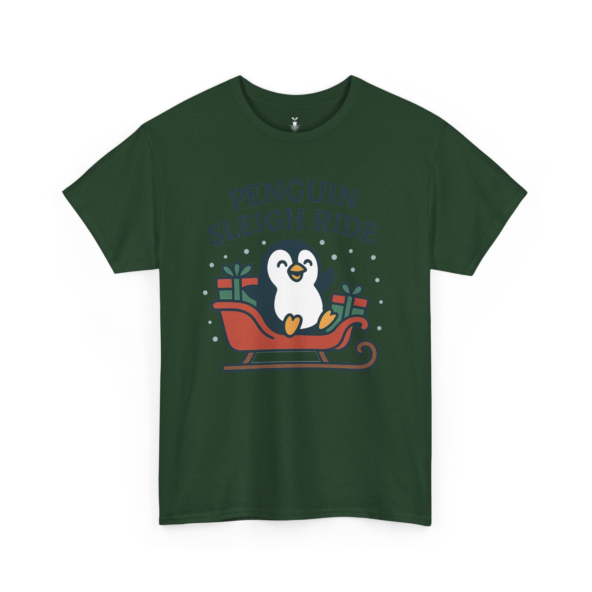Penguin Sleigh Ride T-Shirt