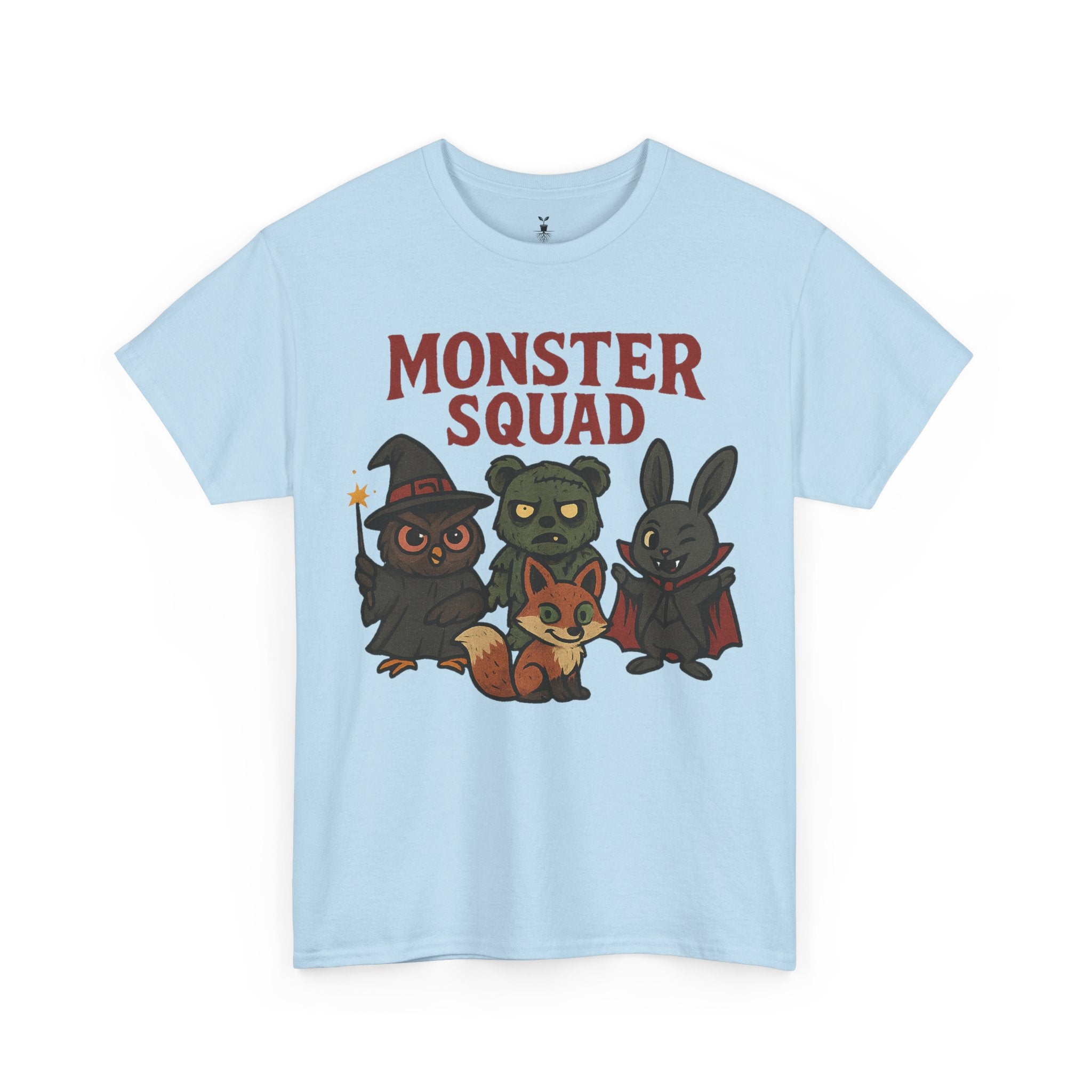 Owl, Fox, Bear, And Rabbit Monster Squad T-Shirt