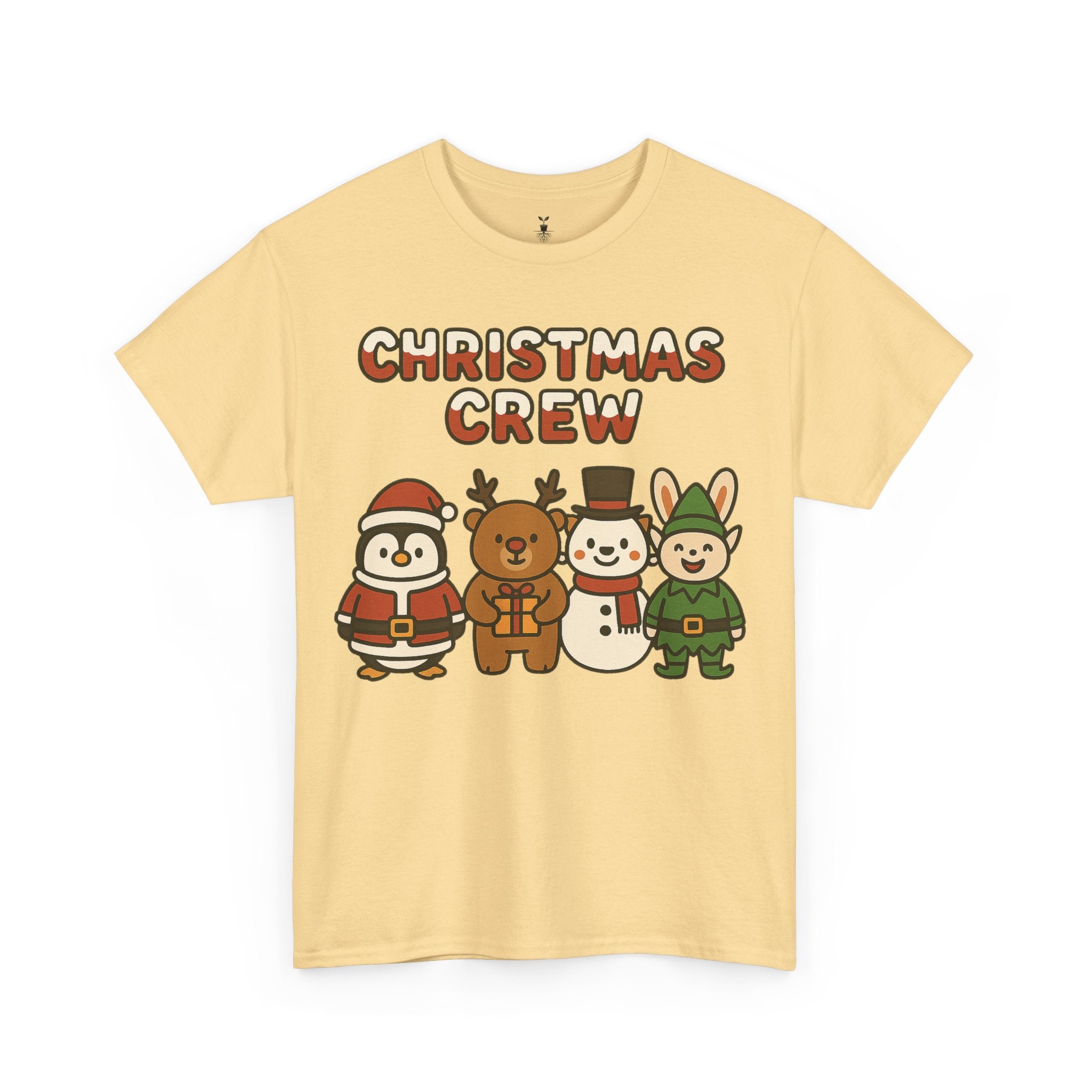 Christmas Crew Penguin Reindeer Snowman Bunny T-Shirt