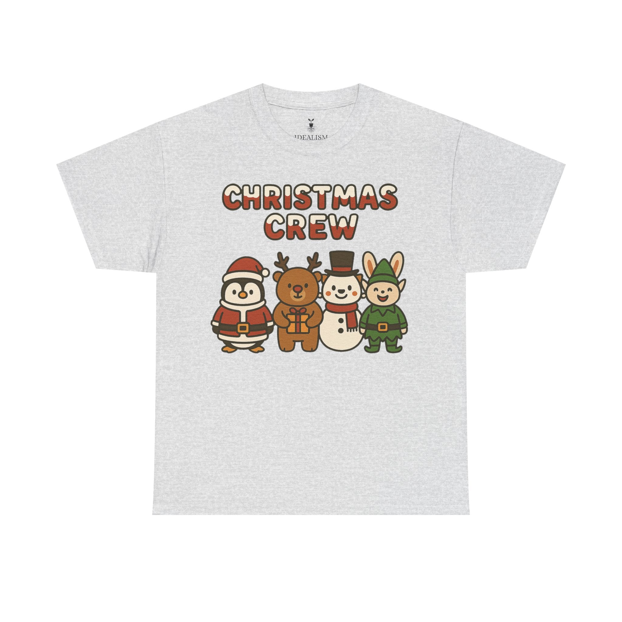 Christmas Crew Penguin Reindeer Snowman Bunny T-Shirt