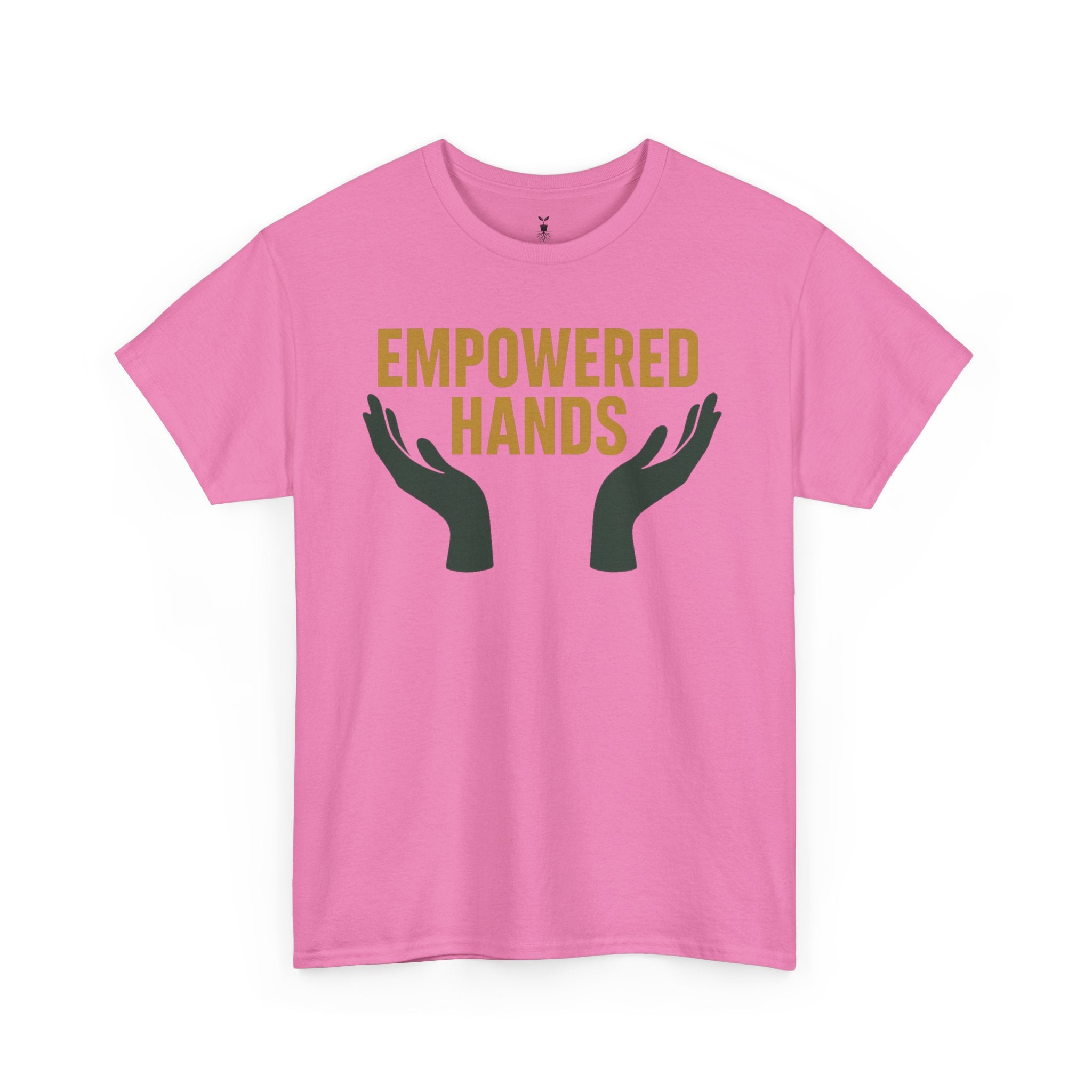 empower hands & Conquered Motivational T-Shirt