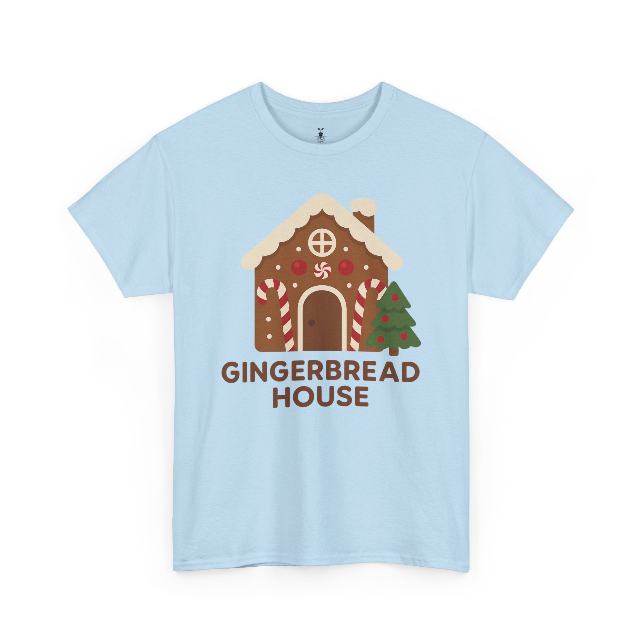 Cute Gingerbread House with Tree T-Shirt