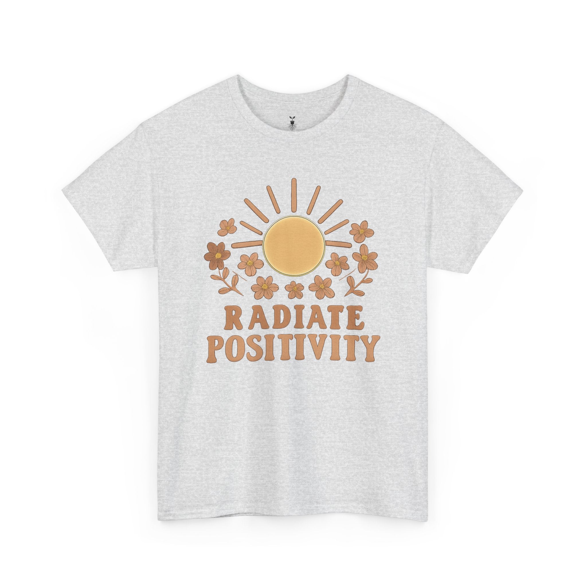 Sun and Flower Radiate Positivity T-Shirt