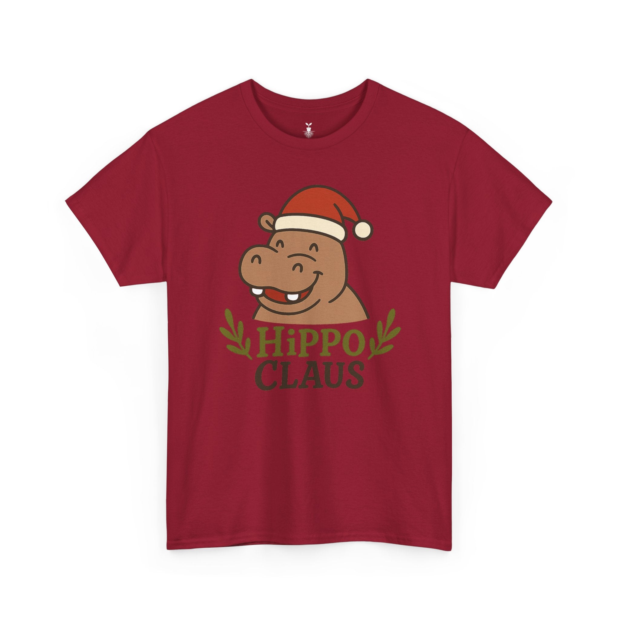 Funny Hippo Claus Christmas T-Shirt