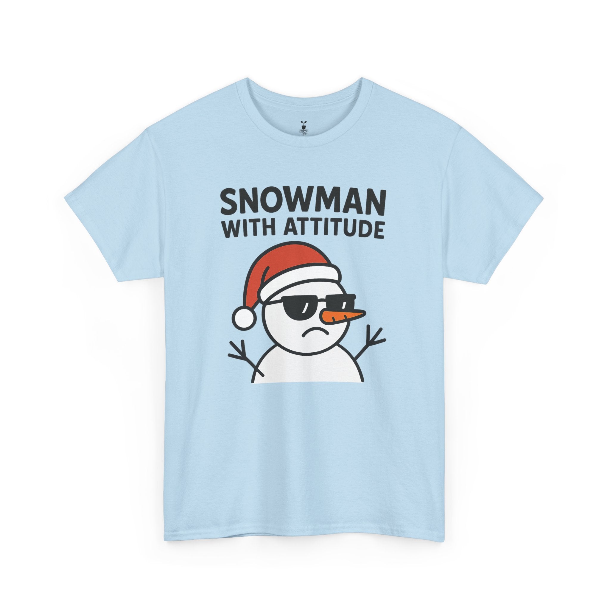 Funny Snowman with Attitude T-Shirt