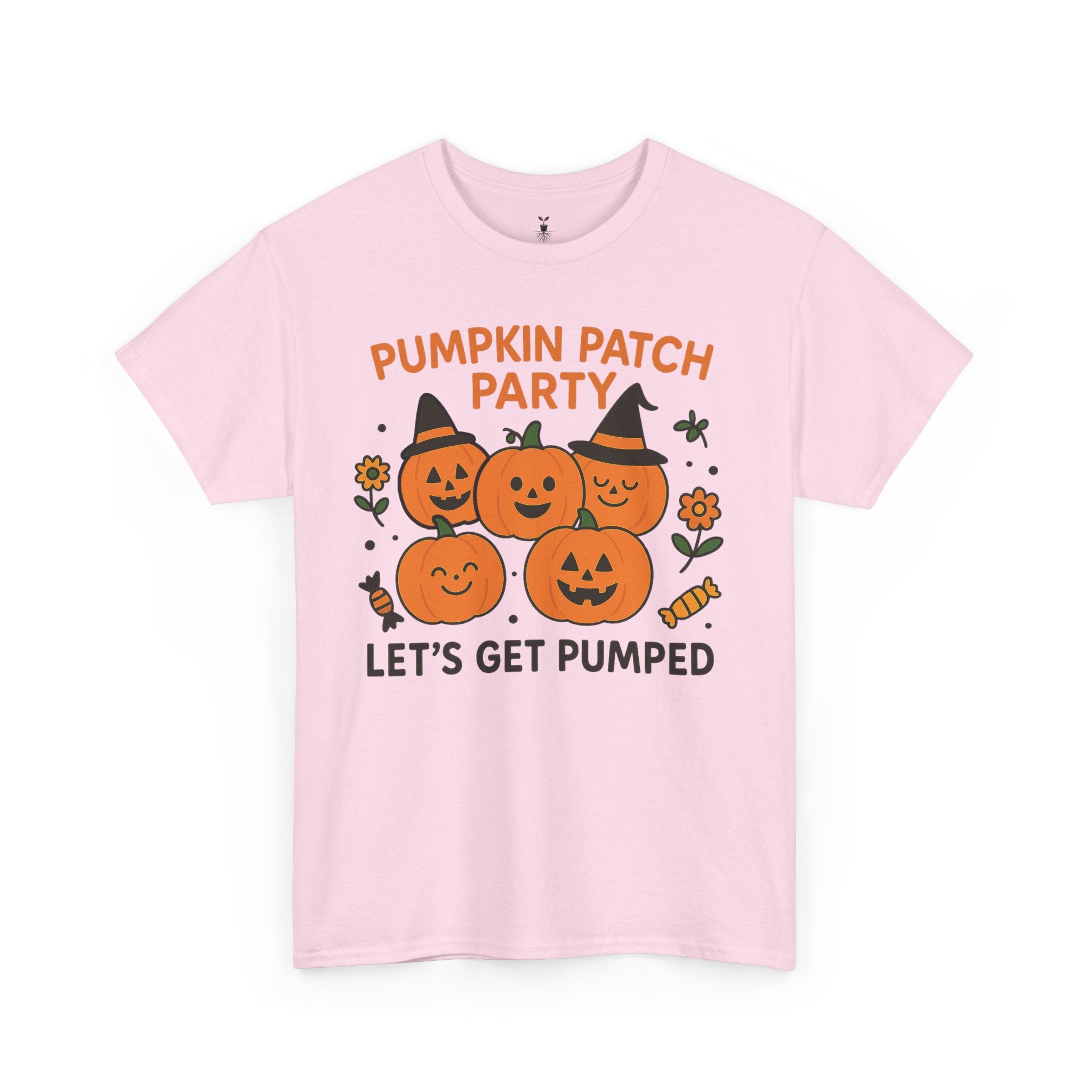 Cute Smiling Pumpkin Patch Party T-Shirt