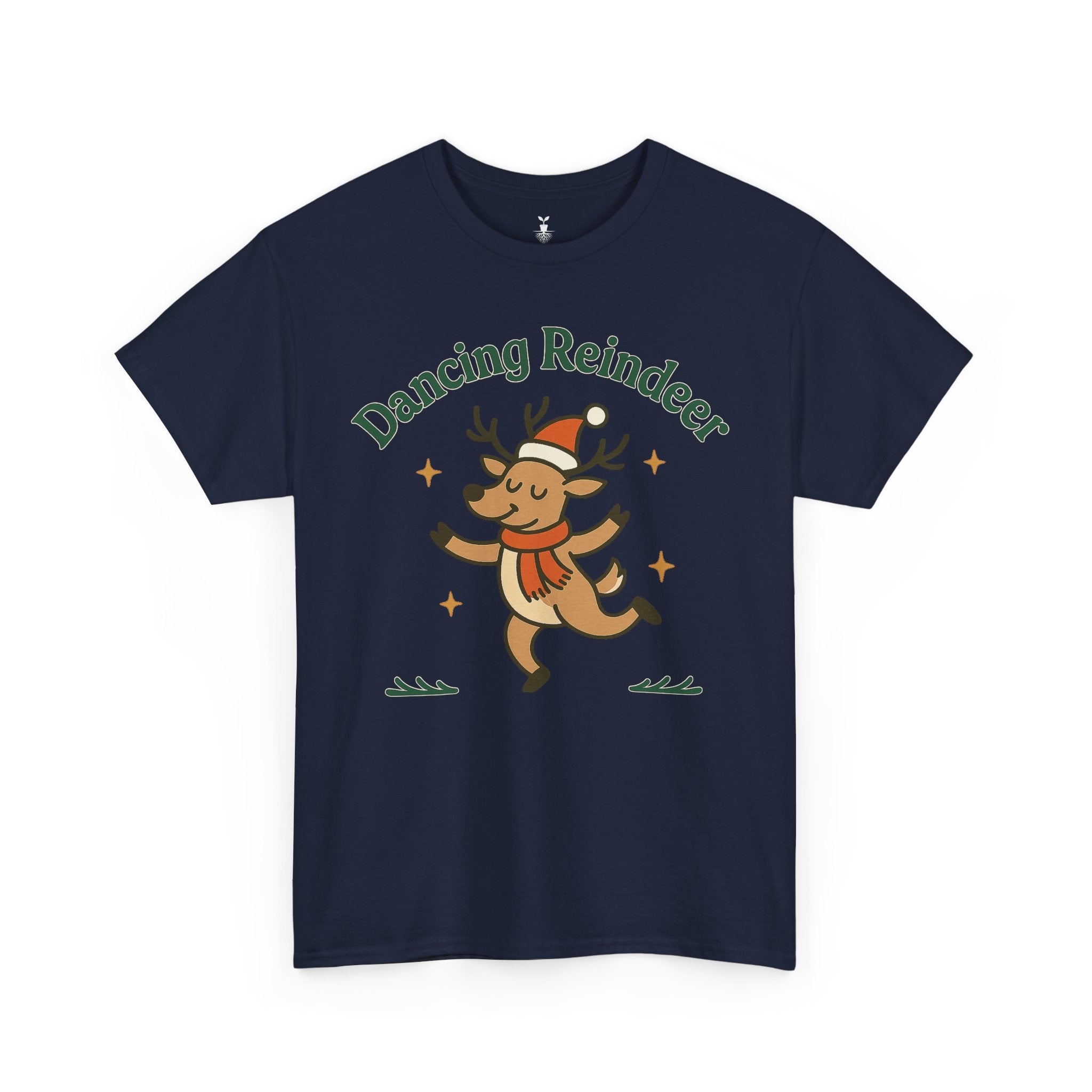Festive Christmas Dancing Reindeer T-Shirt
