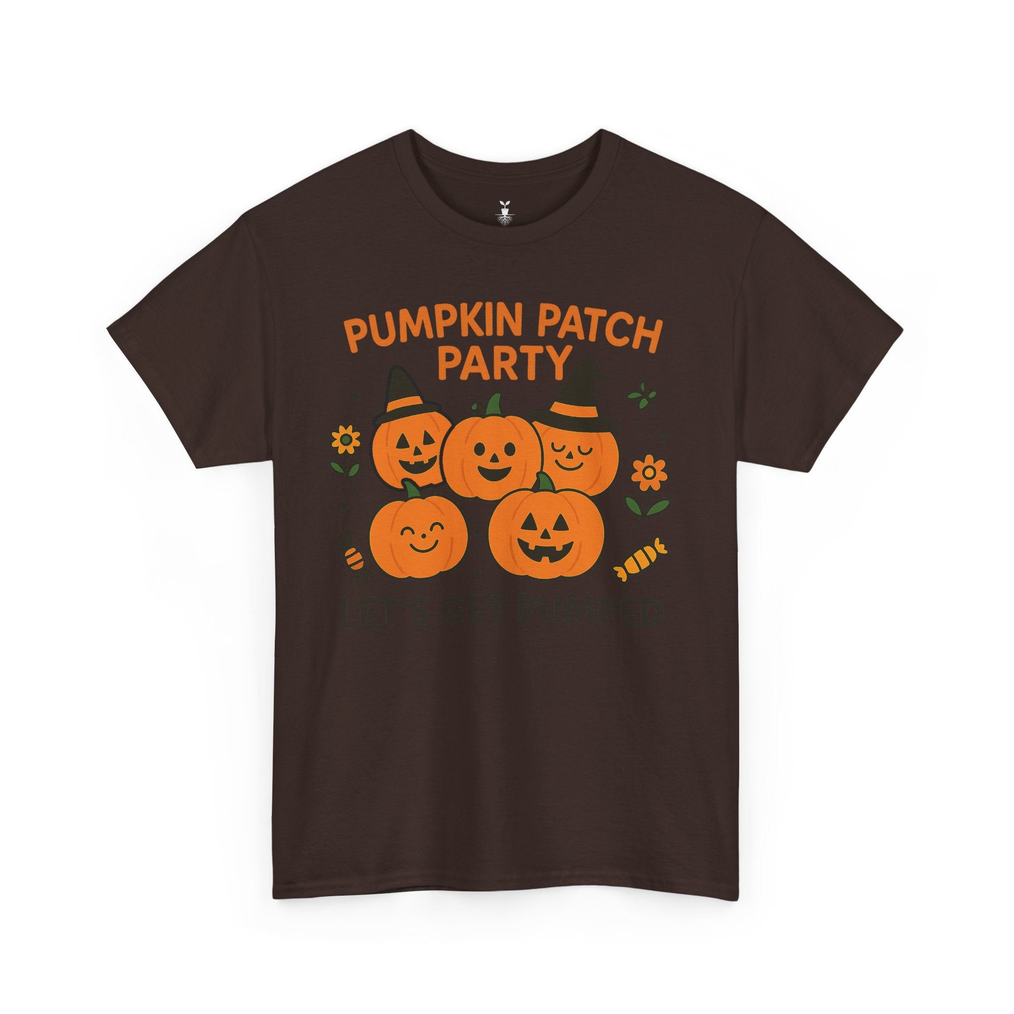 Cute Smiling Pumpkin Patch Party T-Shirt