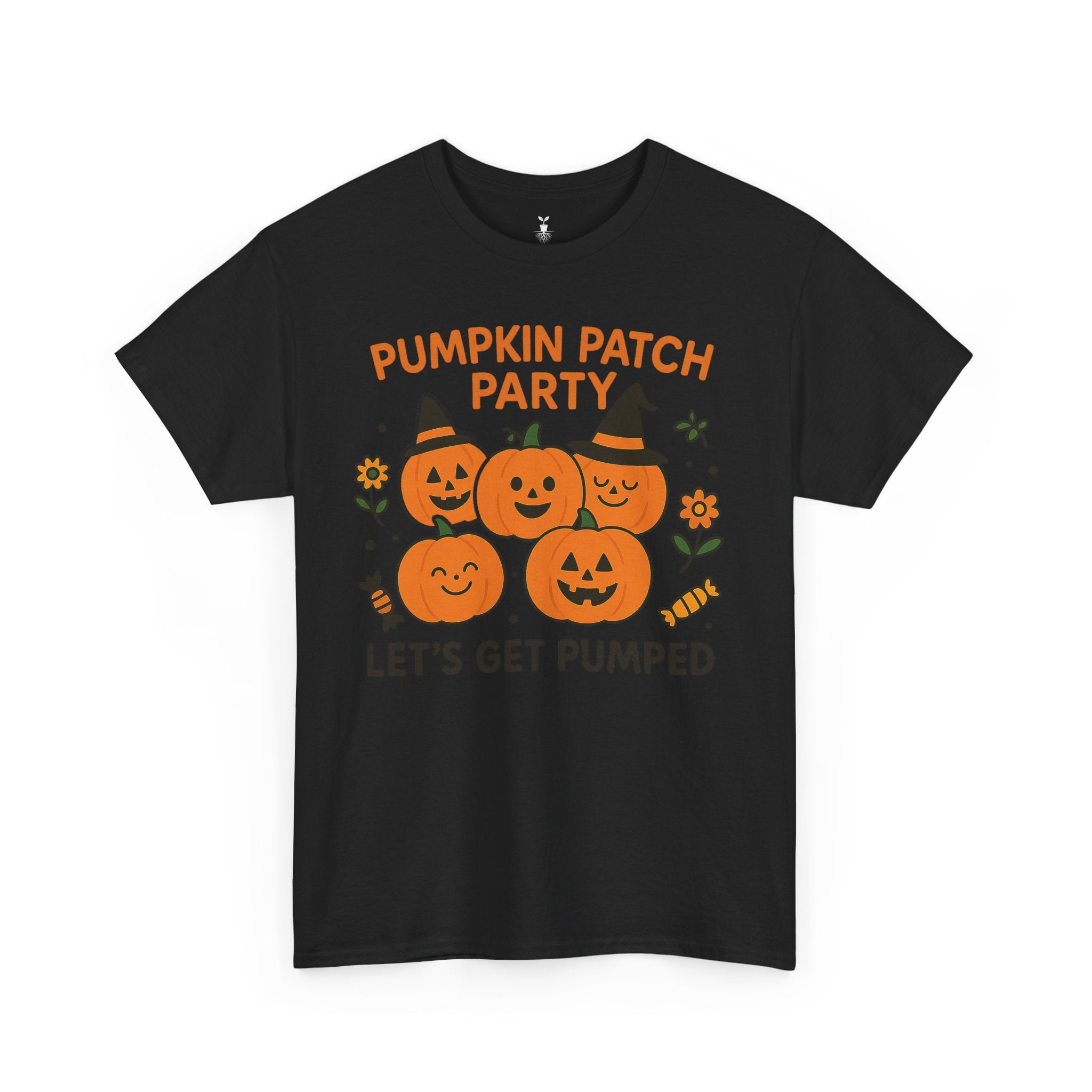Cute Smiling Pumpkin Patch Party T-Shirt