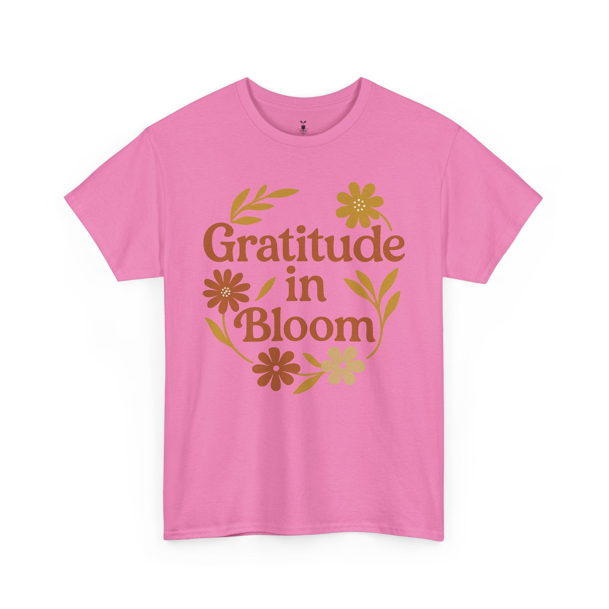 Floral Boho Gratitude in Bloom T-Shirt