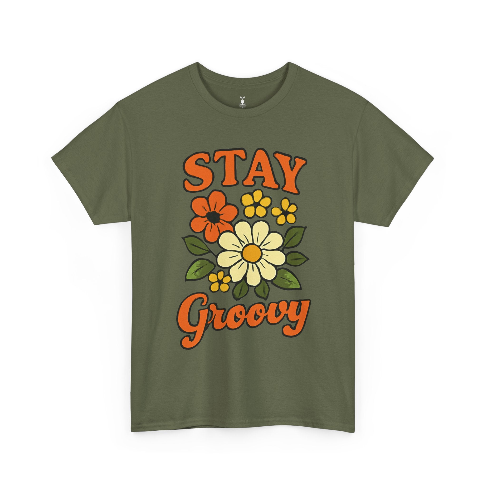 Boho Flower Stay Groovy T-shirt