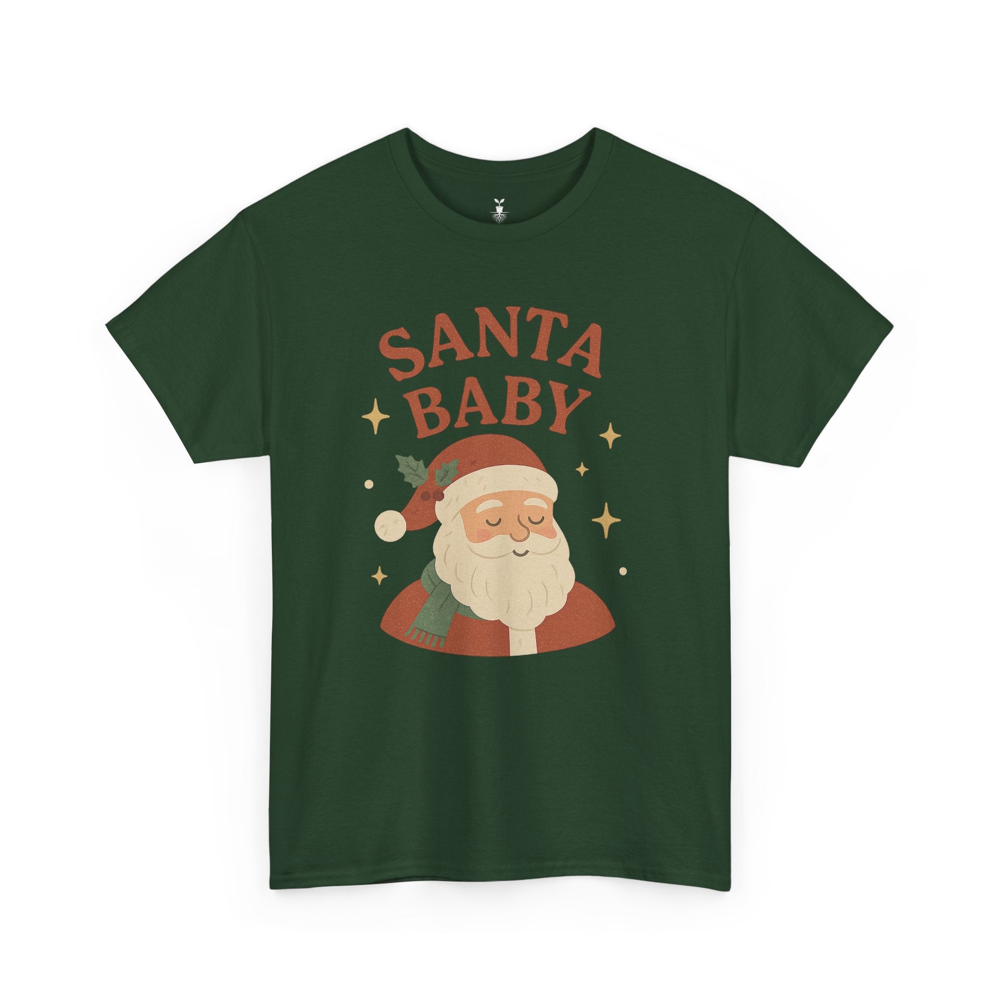 Vintage Santa Baby Christmas T-Shirt