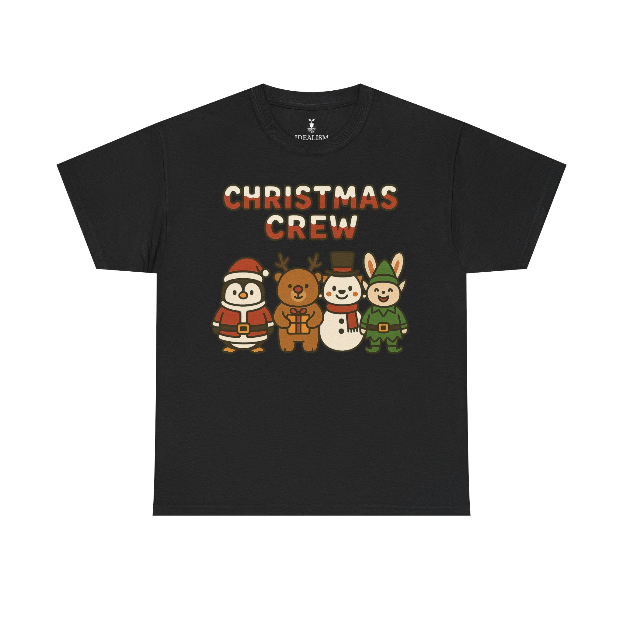 Christmas Crew Penguin Reindeer Snowman Bunny T-Shirt