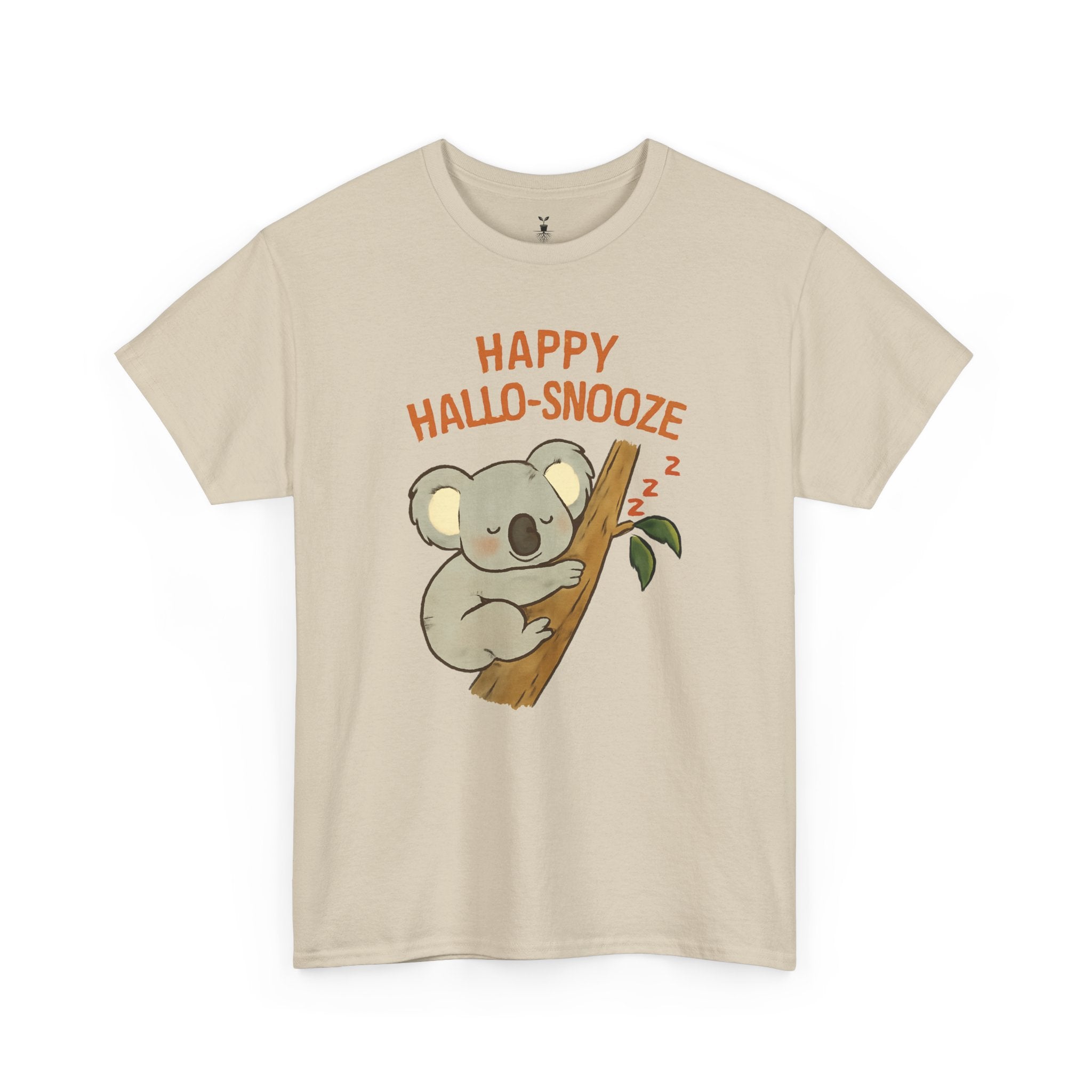Sleeping Koala Happy Hallo-Snooze Autumn T-Shirt