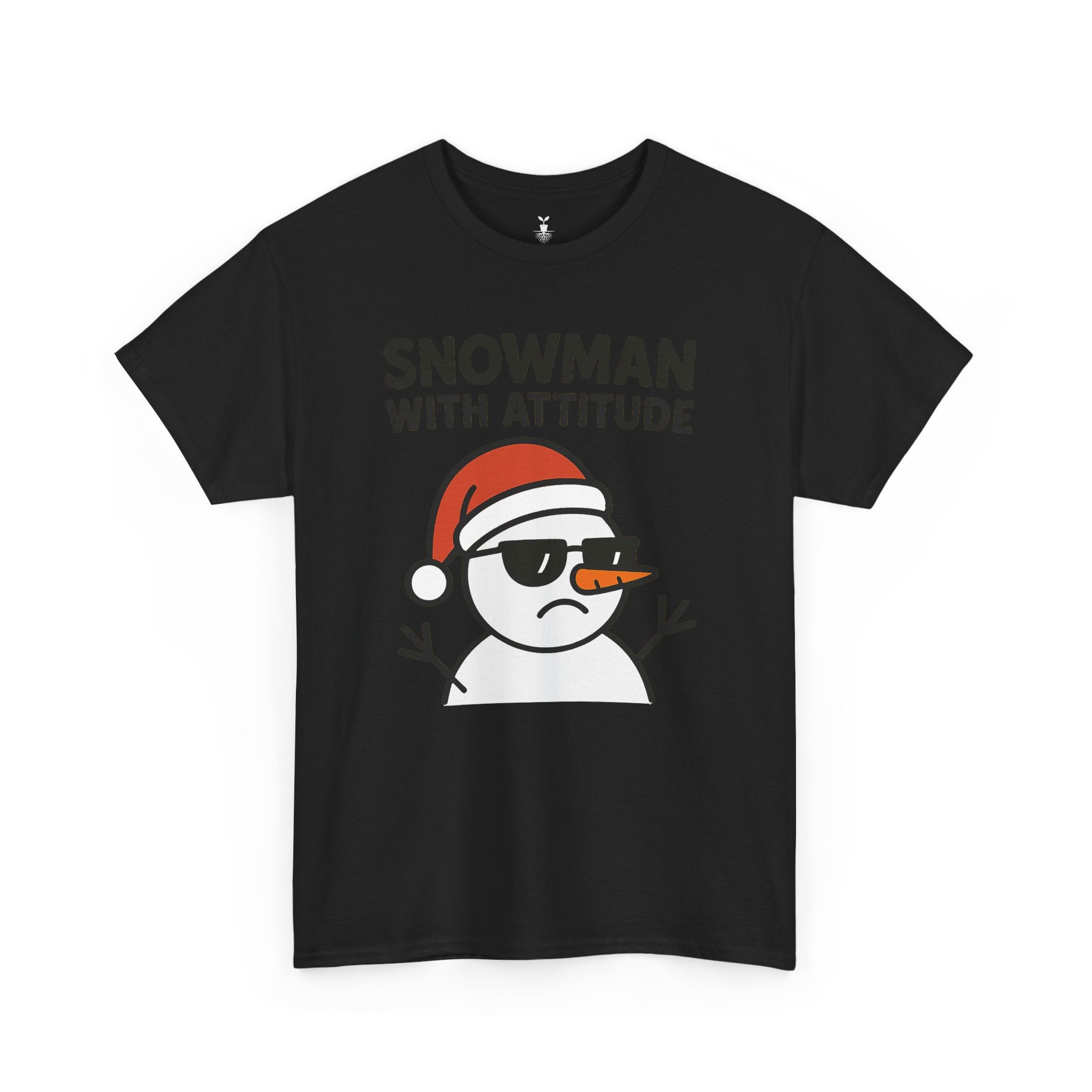 Funny Snowman with Attitude T-Shirt