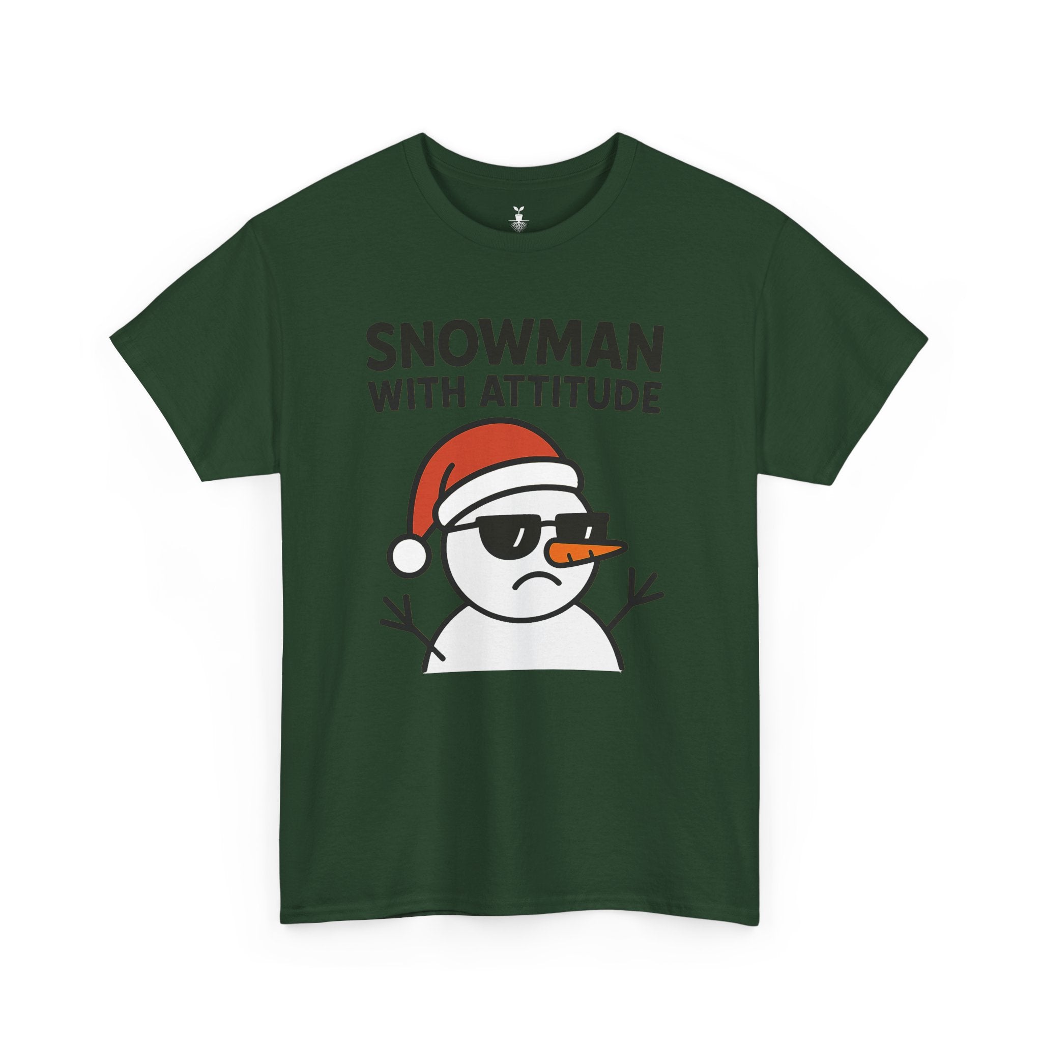 Funny Snowman with Attitude T-Shirt