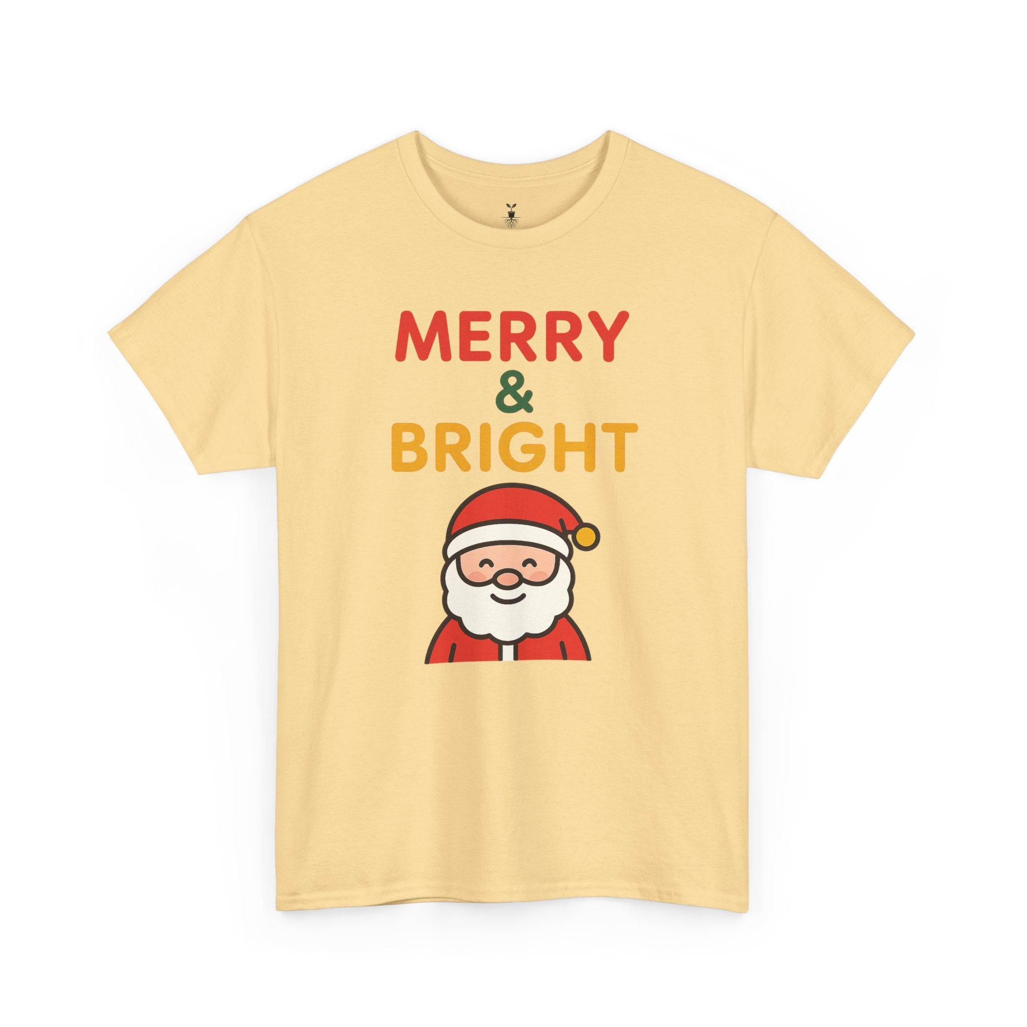 Santa Claus Merry and Bright Christmas T-Shirt