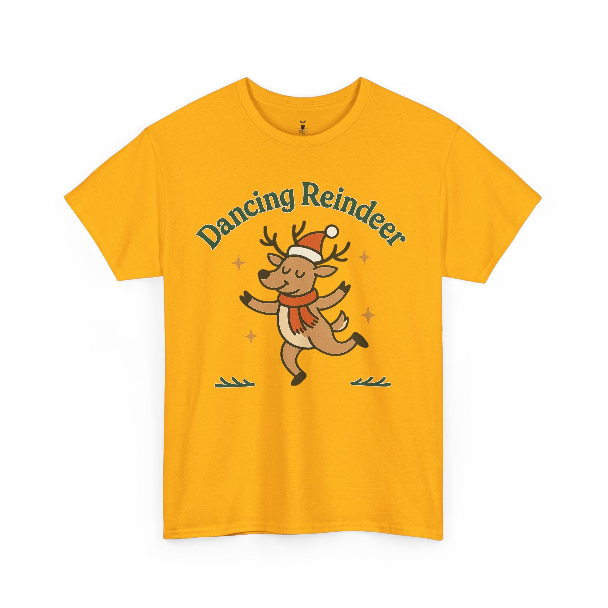 Festive Christmas Dancing Reindeer T-Shirt