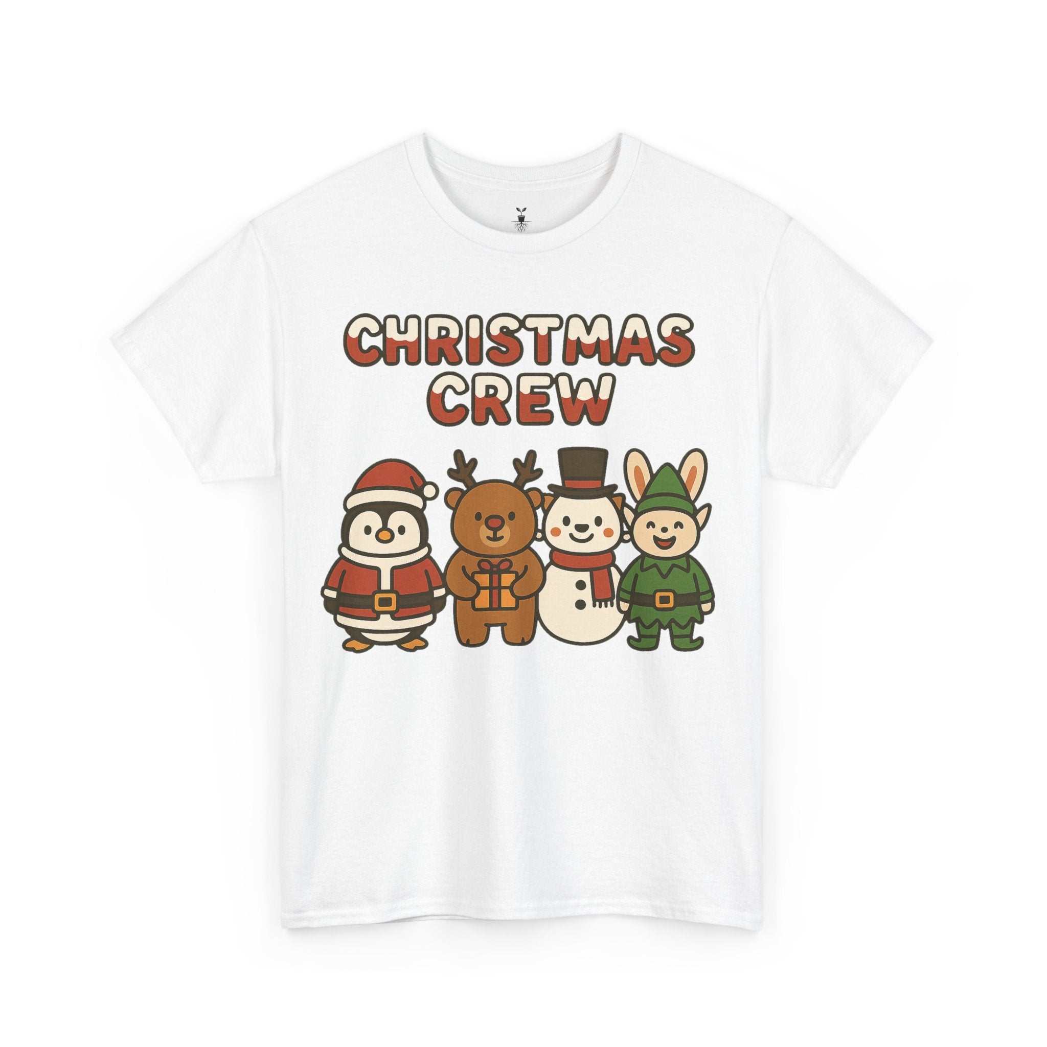 Christmas Crew Penguin Reindeer Snowman Bunny T-Shirt