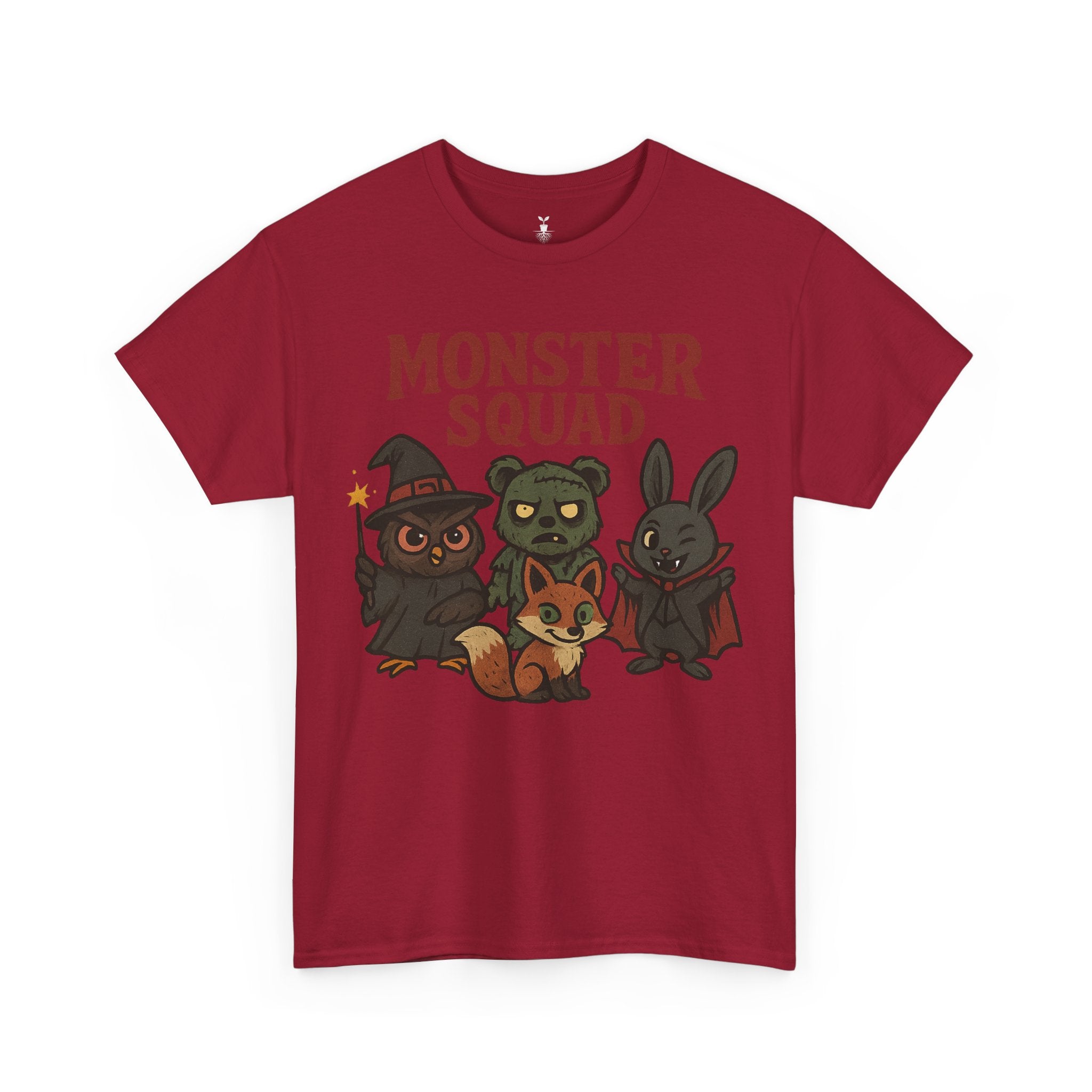 Owl, Fox, Bear, And Rabbit Monster Squad T-Shirt