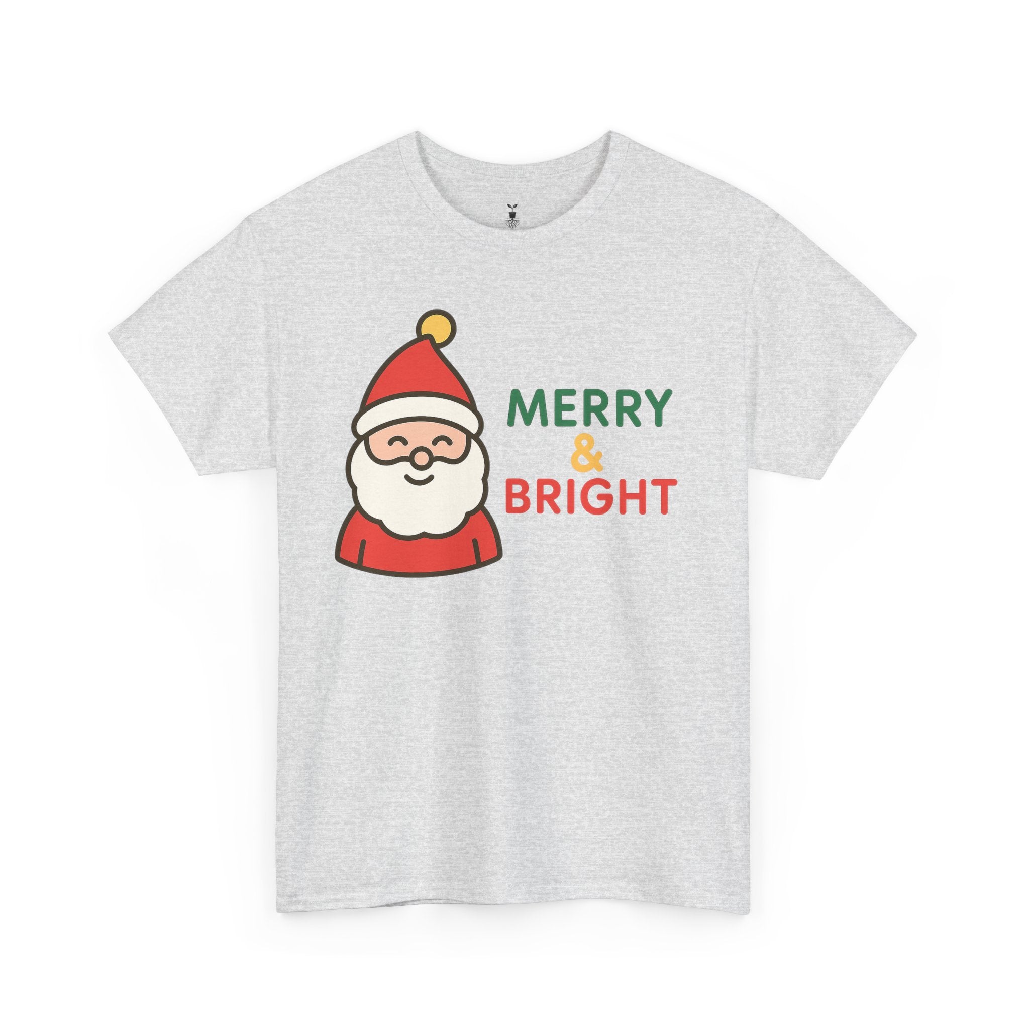 Santa Claus Merry and Bright Christmas T-Shirt