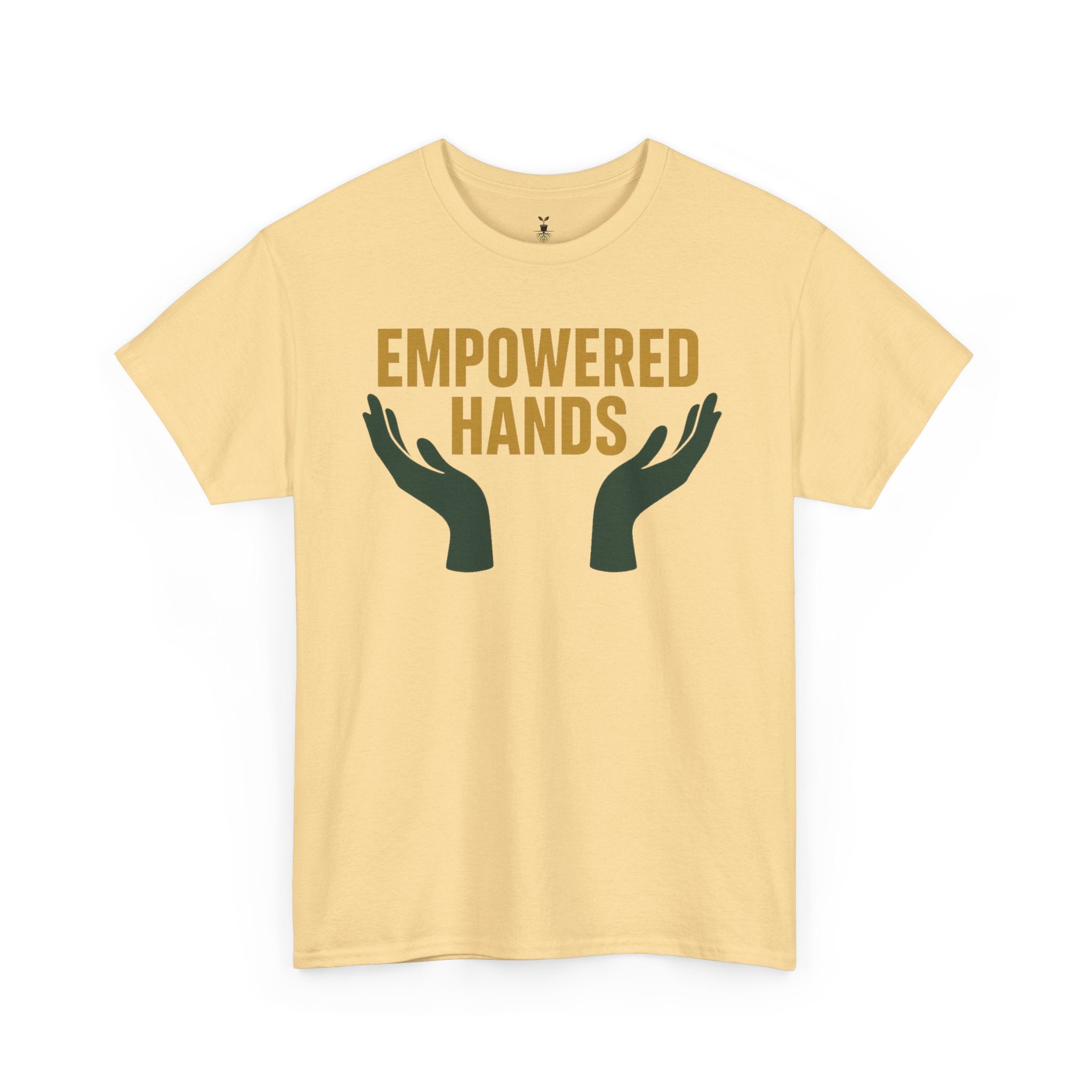empower hands & Conquered Motivational T-Shirt