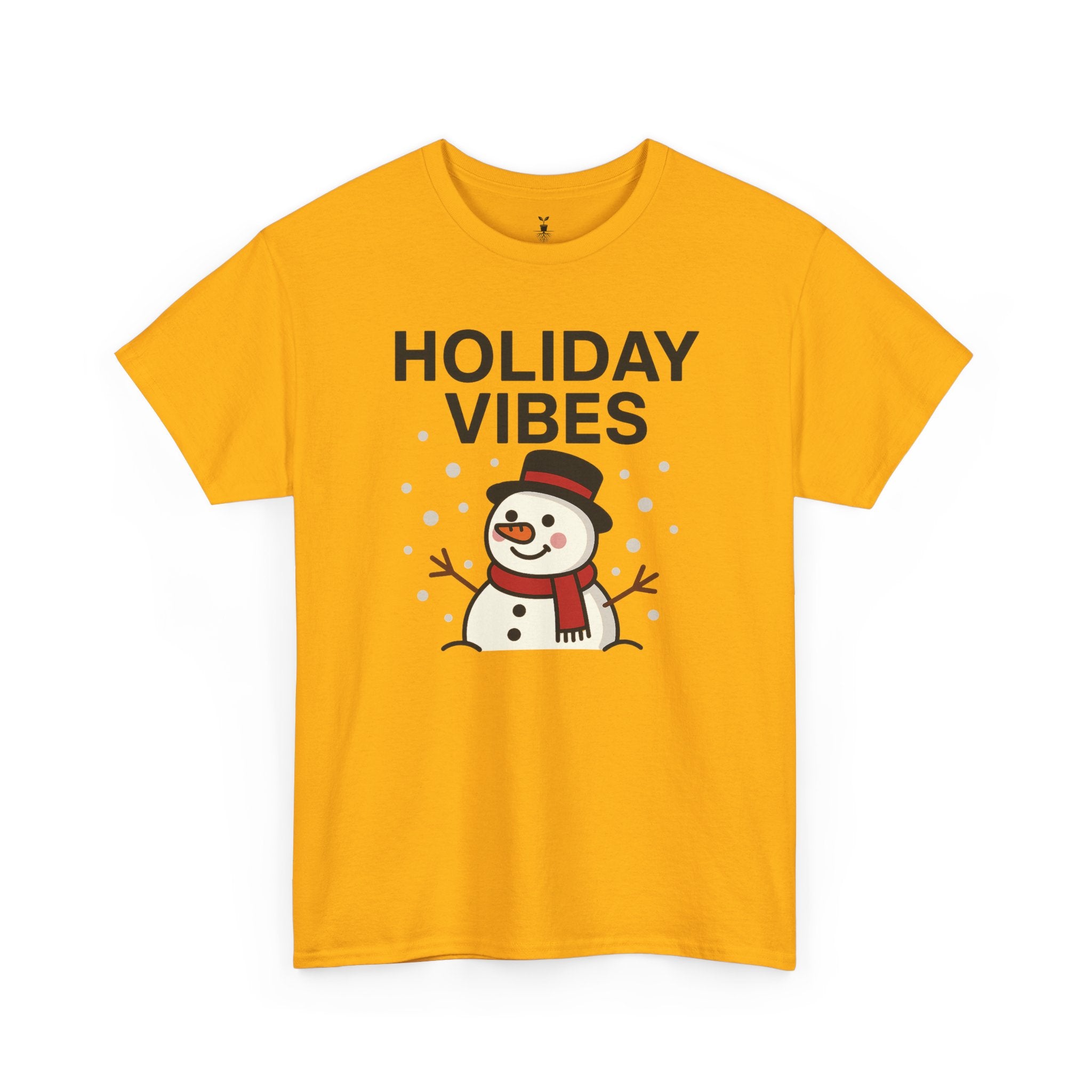 Christmas Snowman Holiday Vibes T-Shirt
