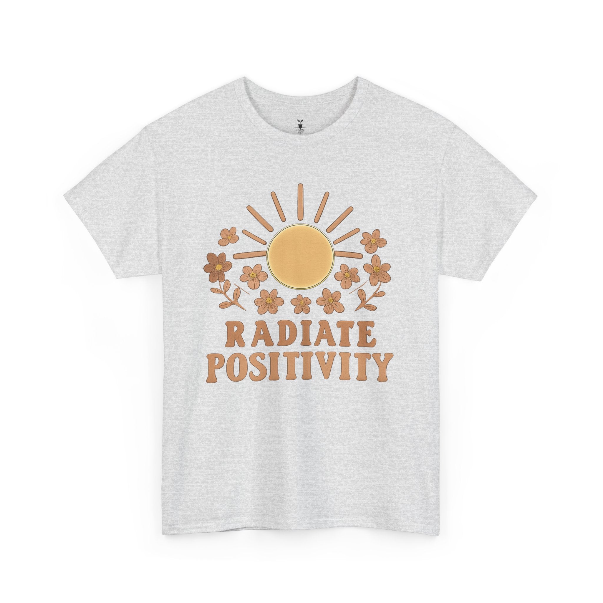 Sun and Flower Radiate Positivity T-Shirt