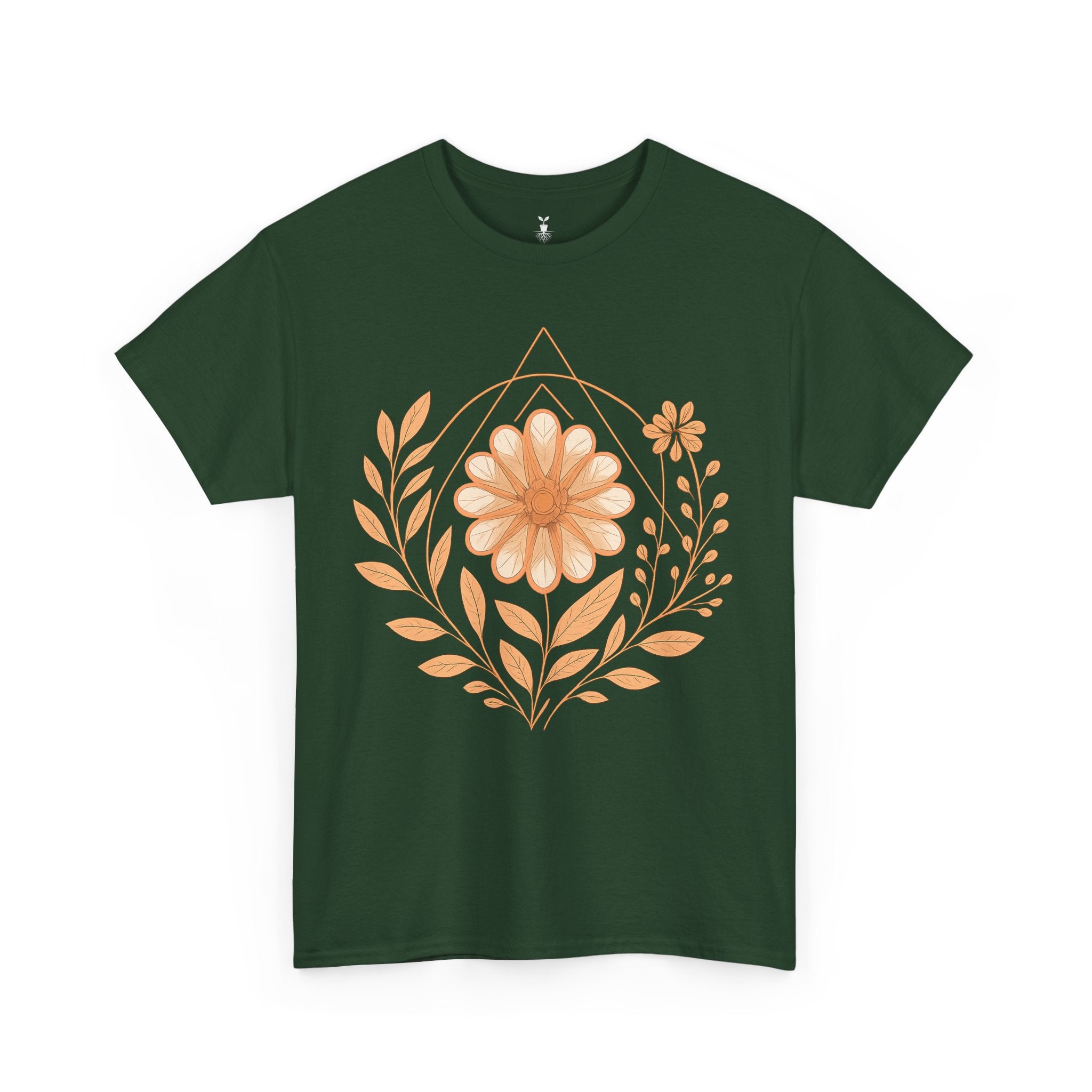 Aesthetic Botanical Bohemian Floral T-Shirt