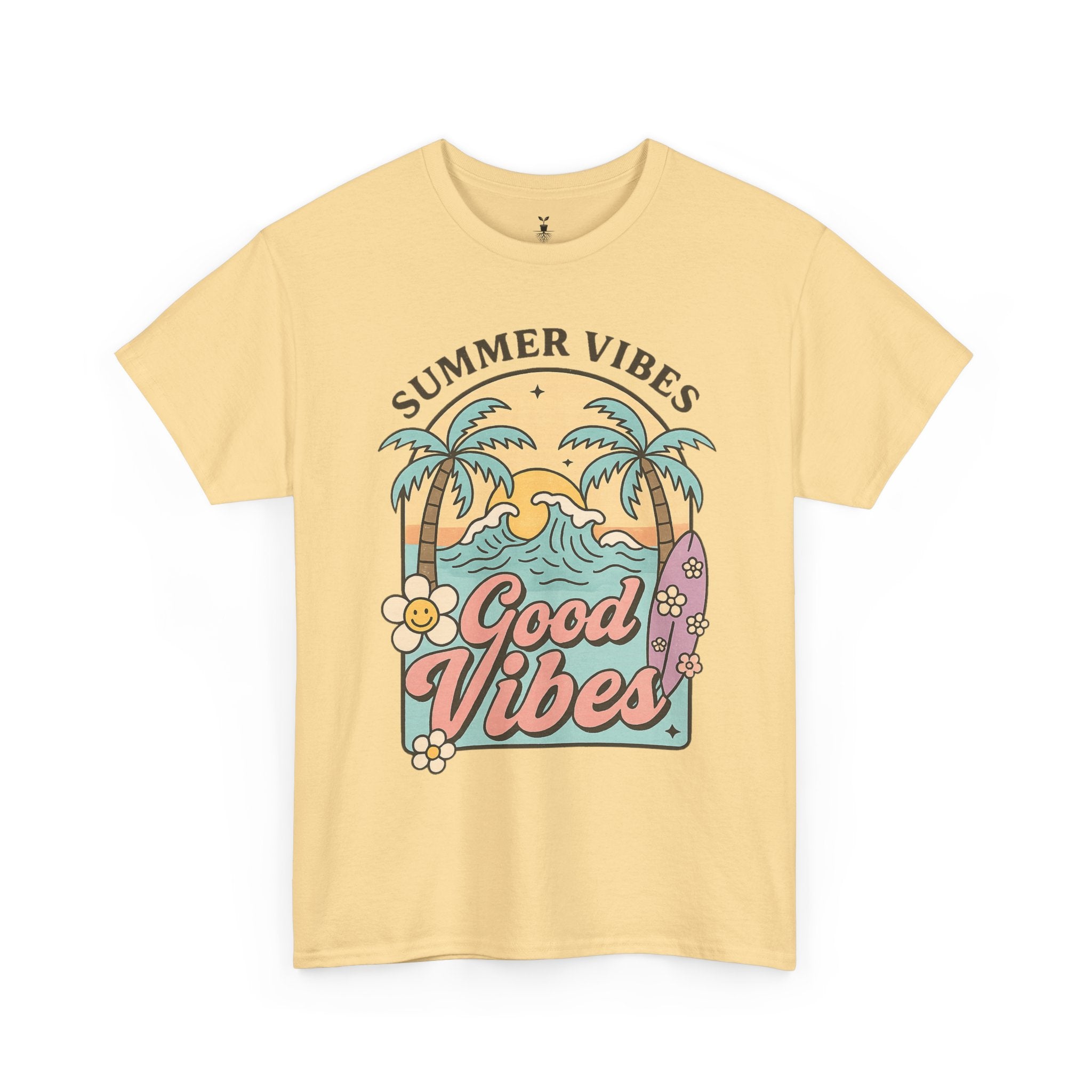 Good VIbes & Summer Vibes Surf T-Shirt